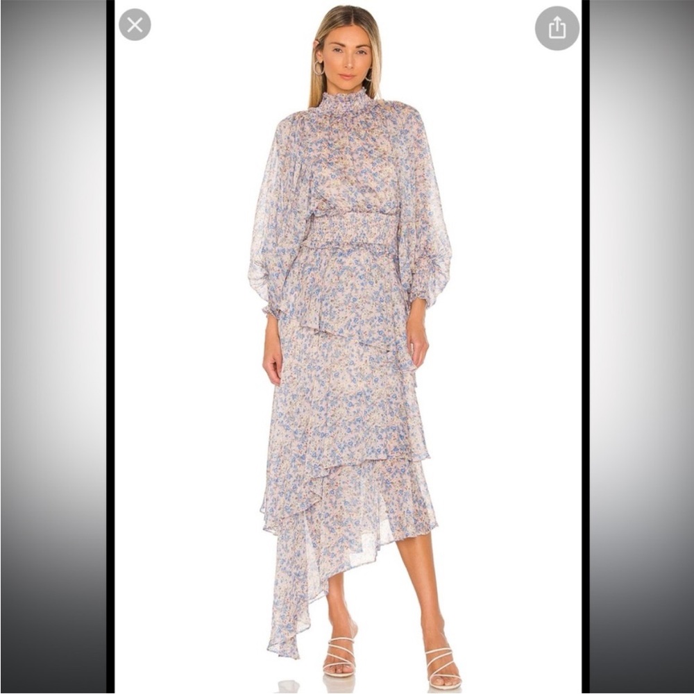 ELLIAT Astrid Dress in Periwinkle Multi